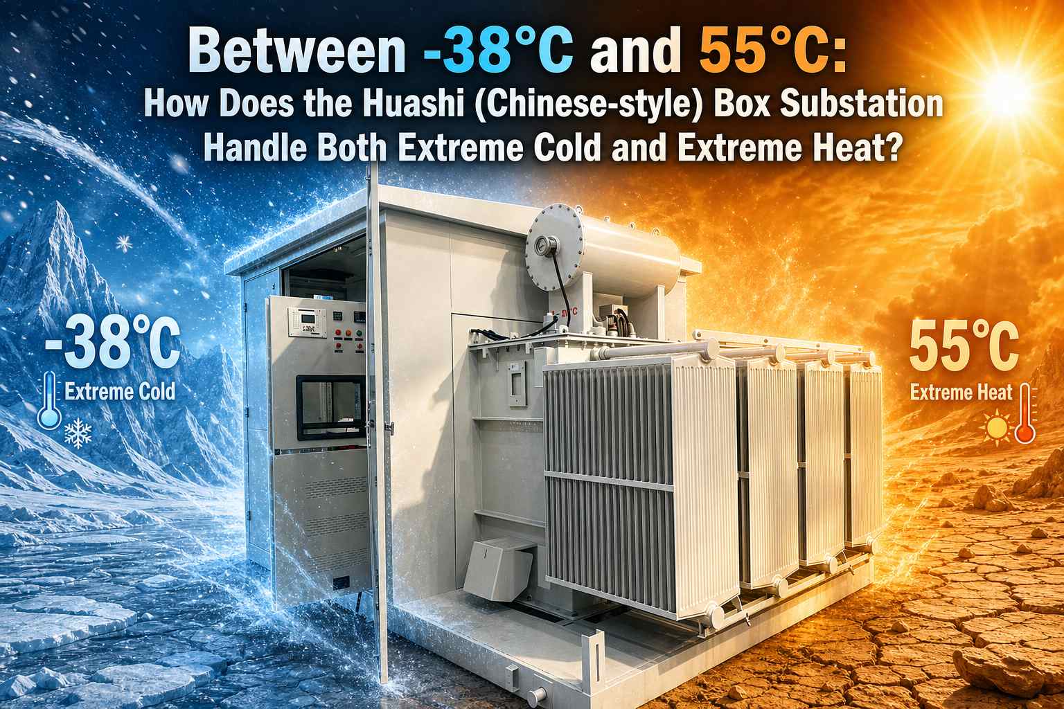 -38°C ~ 55°C 사이: Huashi(중국식) 박스 변전소는 어떻게 작동합니까?